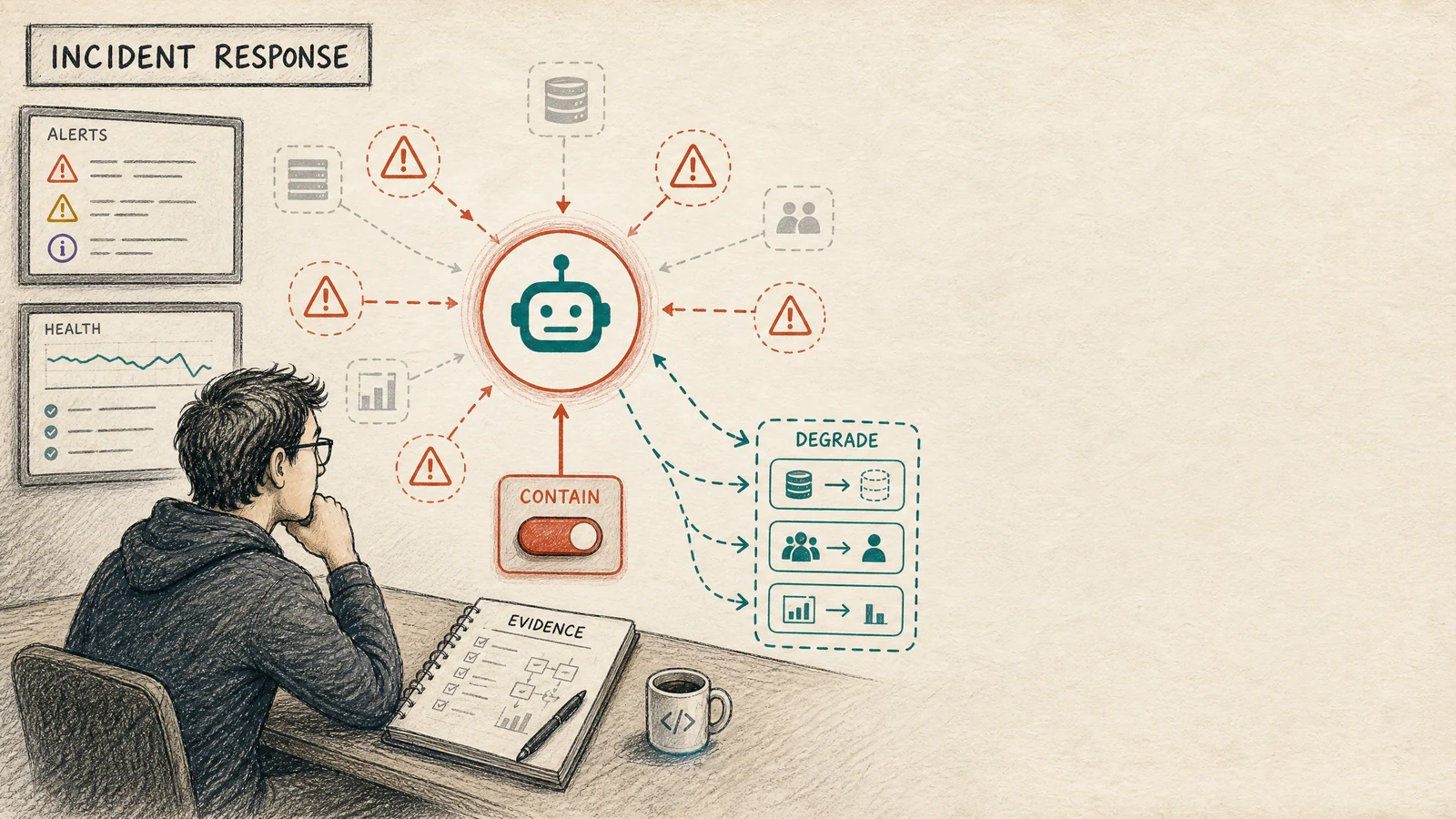 AI Agent Incident Response: Kill Switches, Evidence Packs, and Safe Degradation
