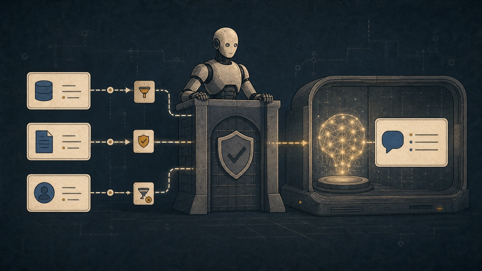 The Context Firewall: Redaction, Tokenization, and Data Lineage Before the Prompt