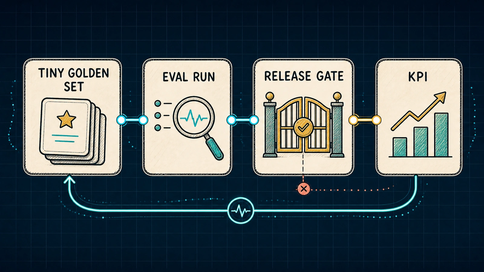 Eval-Driven AI Systems: From Tiny Golden Sets to Business-Level Rollouts