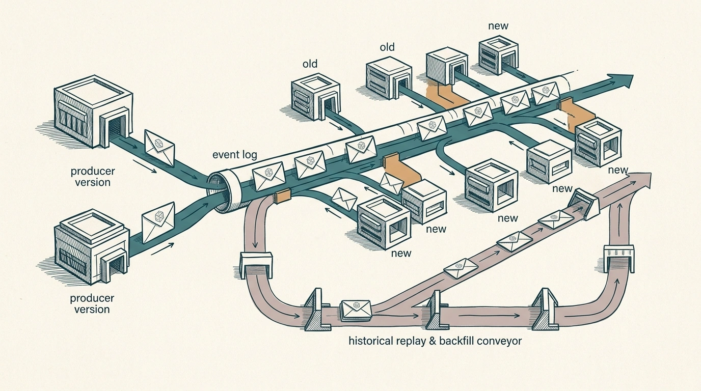 Schema Evolution in Event-Driven Systems: Compatibility, Rollback, and Data Contracts