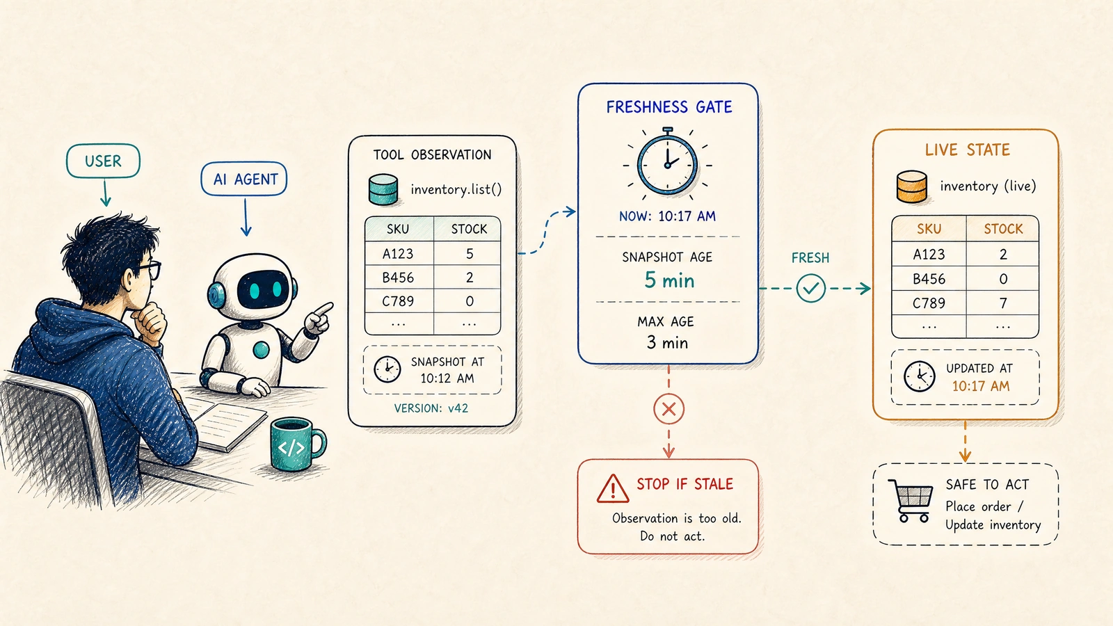Tool Result Freshness: Preventing Agents from Acting on Expired Observations